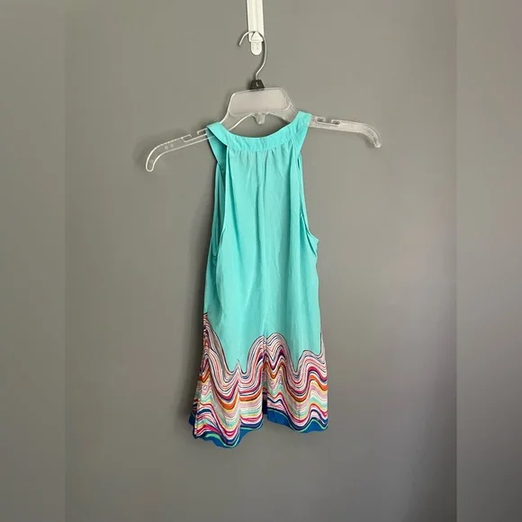 Lilly Pulitzer Sleeveless Rohan Silk Top Shirley Size XS - Picture 3 of 5